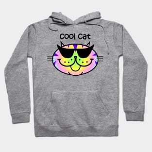 Cool Cat 2 - Rainbow Tabby Hoodie